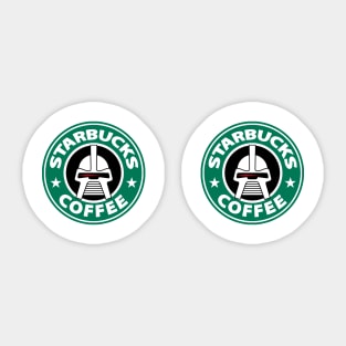 Starbucks Coffee BSG Parody Sticker